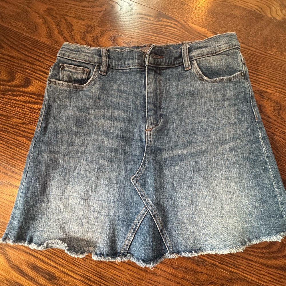 DL1961 Blue Denim Jenny Mini Skirt